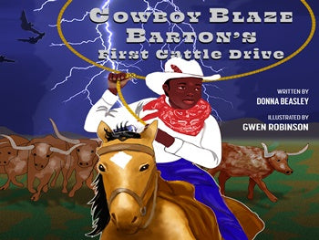Cowboy Blaze Barton's First Cattle Drive